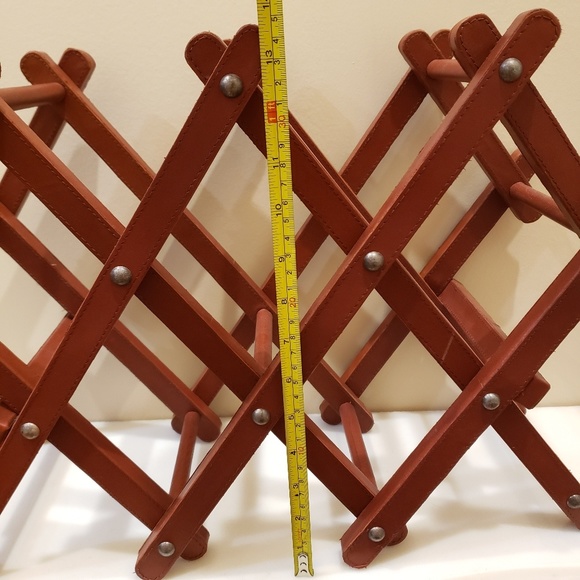 LEATHER WINE RACK - Picture 5 of 5